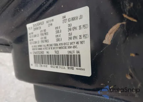 2005 Dodge Dakota Slt from USA, damaged, VIN 1D7HW42K25S220829